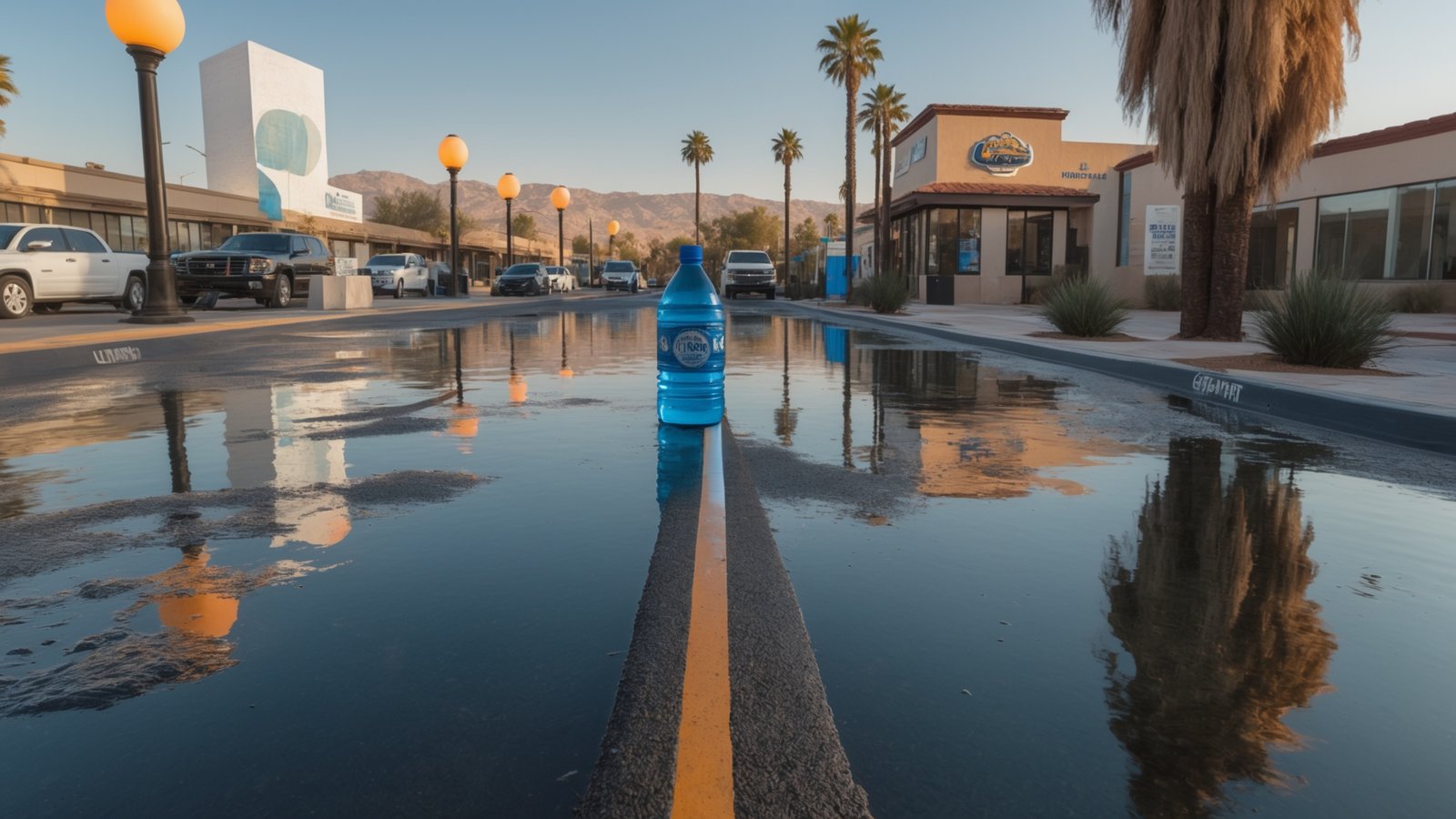 home water delivery service setup in Las Vegas residence